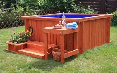 Бассейн на приусадебном участке