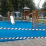 Бесшовное покрытие из резиновой крошки