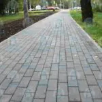 Тротуарная полимерная плитка