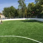 Хоккейный корт на траве, поселок Коммунарка