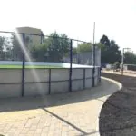 Хоккейный корт на траве, поселок Коммунарка