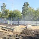 Хоккейный корт на траве, поселок Коммунарка