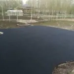 Бесшовное покрытие из резиновой крошки двухслойное (сэндвич)