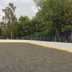Хоккейный корт на траве, поселок Коммунарка