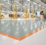Наливные полы в промышленных зонах