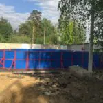 Сборка хоккейных кортов