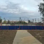 Сборка хоккейных кортов