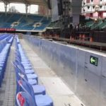 Модульные защитные покрытия на стадионе