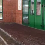 Крыльцо с покрытием Антикаблук