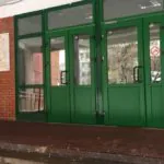 Крыльцо с покрытием Антикаблук