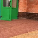 Крыльцо с покрытием Антикаблук