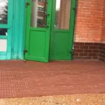 Крыльцо с покрытием Антикаблук
