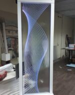 Струя воды в аква-панели