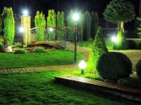 Садово-парковый светильник — организация ландшафта