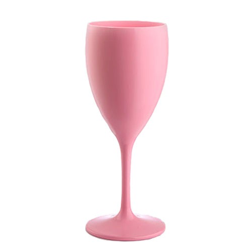 Розовые бокалы «Vino» 340 мл Италия