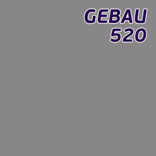 Листовой полистирол серый металлик GEBAU 520