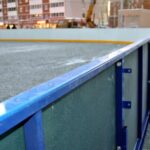 Перила из стеклопластика для хоккейных бортов