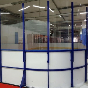 Хоккейная коробка из пластика 8 мм