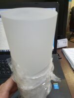 Стержни из оргстекла с шероховатой поверхностью