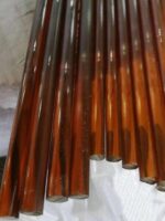 Круглые акриловые стержни – янтарные