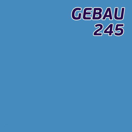 Листовой полистирол голубой GEBAU 245