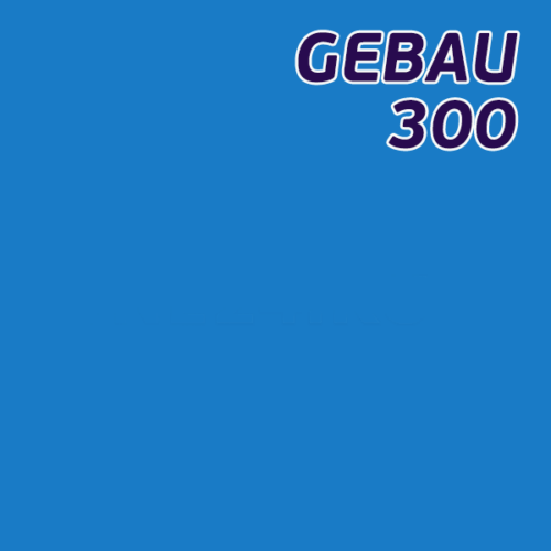 Листовой полистирол голубой GEBAU 300