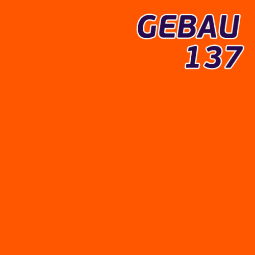 Листовой полистирол оранжевый SL137 GEBAU ударопрочный