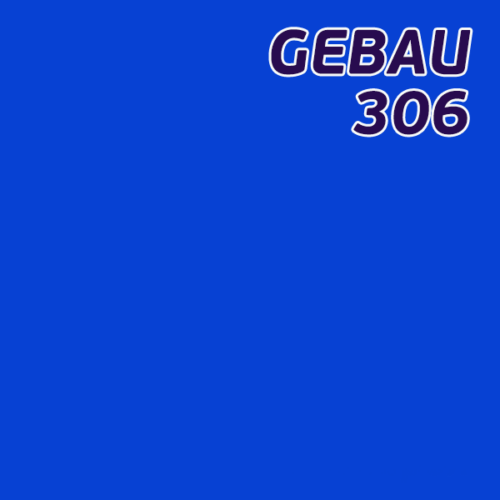 Листовой полистирол синий SL306 GEBAU ударопрочный