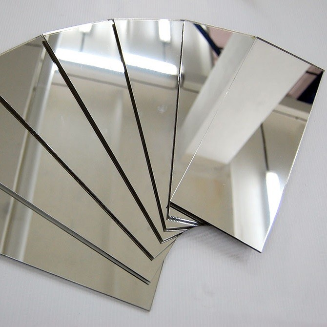 Зеркальный полистирол GEBAU - серебро 2000*1000 мм