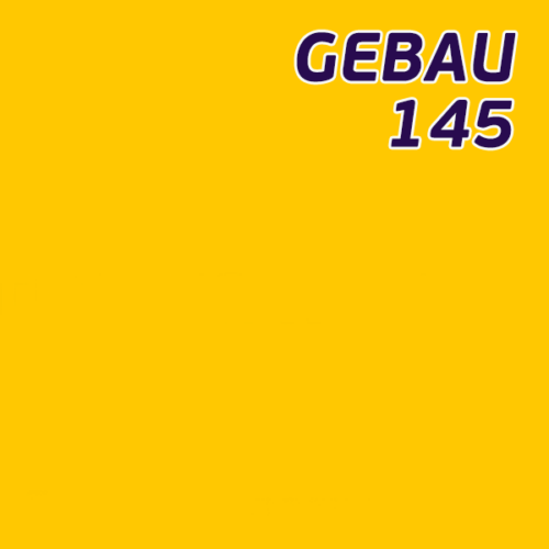 Листовой полистирол жёлтый SL145 GEBAU ударопрочный