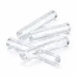 Прозрачные акриловые стержни из оргстекла с пузырьками