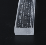 Прямоугольные акриловые стержни - прозрачные — изображение 3