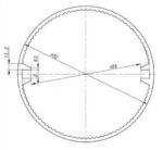 Труба рассеиватель из поликарбоната - 32 мм