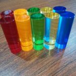 Цветные стержни из акрила - круглые — изображение 8