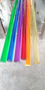 Цветные стержни из акрила - круглые — изображение 11