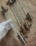 Акриловые стержни Косичка - применение