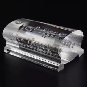 Пузырьковые перила из акрила