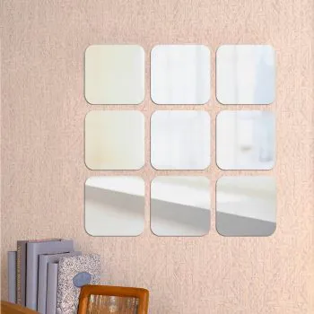 Зеркало из акрила для украшения комнаты