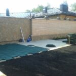 резиновое покрытие на бетонном основании