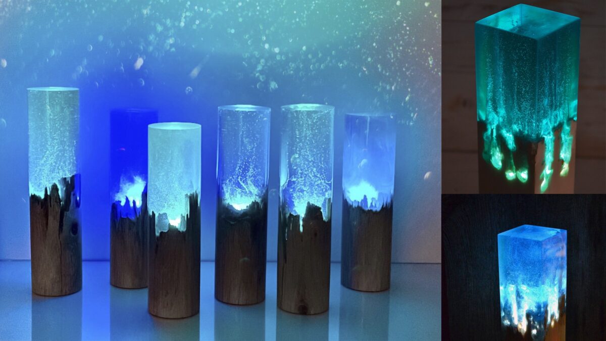 Подсветка акриловыми стержнями