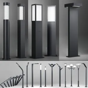 Уличный лед светильник