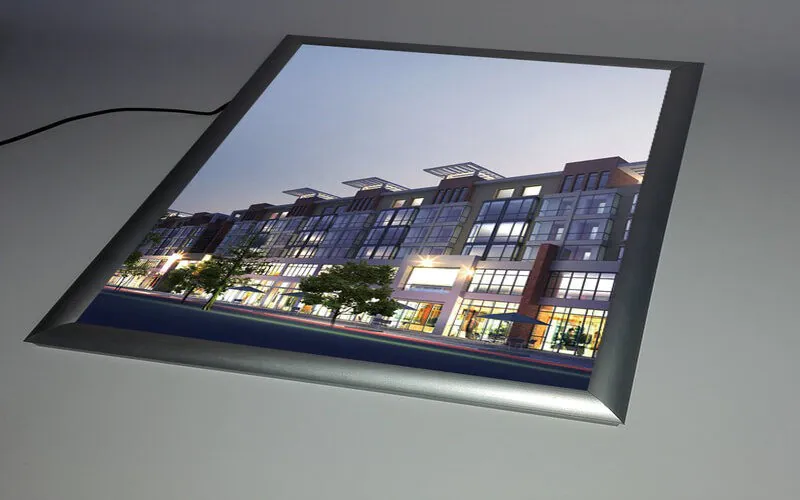 клик профиль с торцевой подсветкой