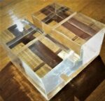 Акриловый блок (оргстекло, PMMA) — прозрачный, литьевой — изображение 7