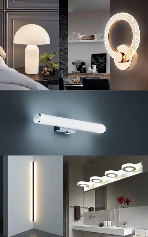 Локальное освещение из акриловых стержней