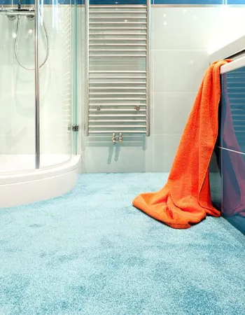 Ковролин в ванной