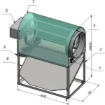 Просеиватель сыпучих материалов электрический
