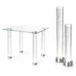 Акриловые трубы с пузырьками — прозрачные 2000 мм — изображение 2