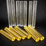 Яркие акриловые стержни с пузырьками