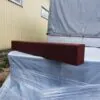 Травмобезопасный резиновый бордюр 1000*200*80 мм зеленый