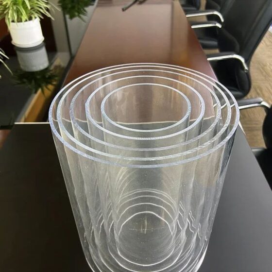 Акриловые трубы - прозрачные 170х5х2000мм